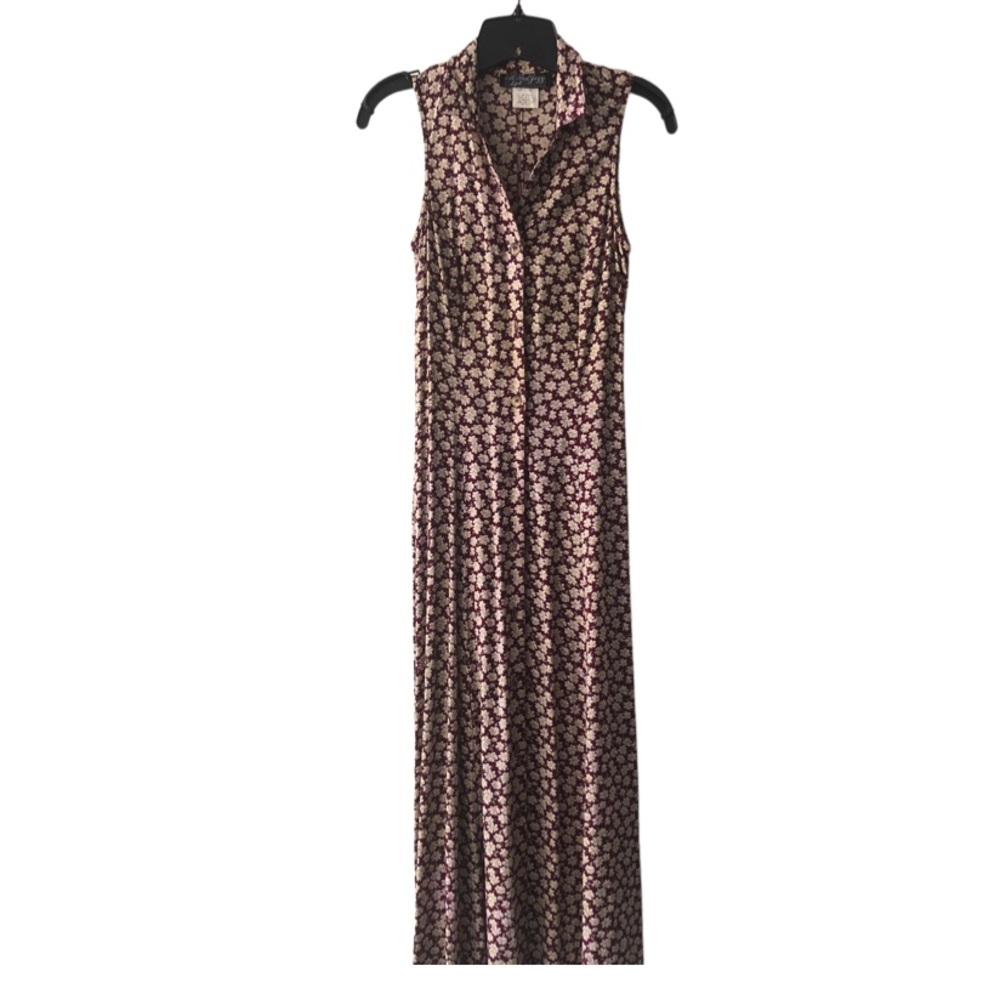 All that Jazzy button down floral maxi